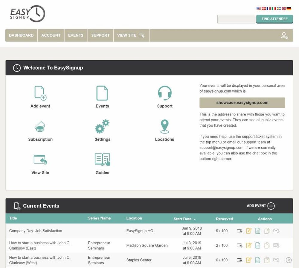 EasySignup Screenshot 1