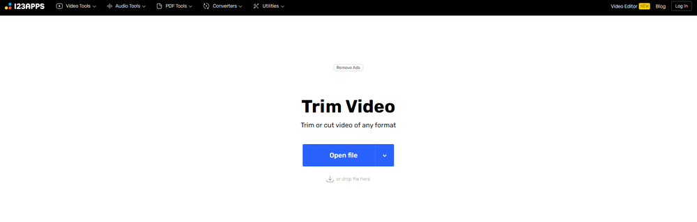 Online Video Cutter Screenshot 1