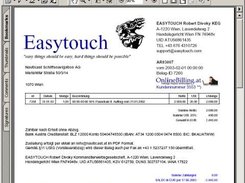 PDF Invoice with rich layout created in realtime