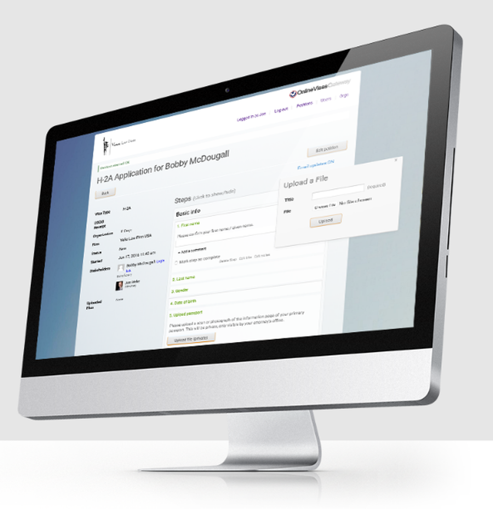 OnlineVisas Screenshot 1