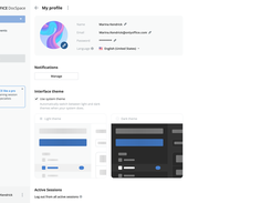 User profile