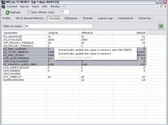 Dynamically update parameters 