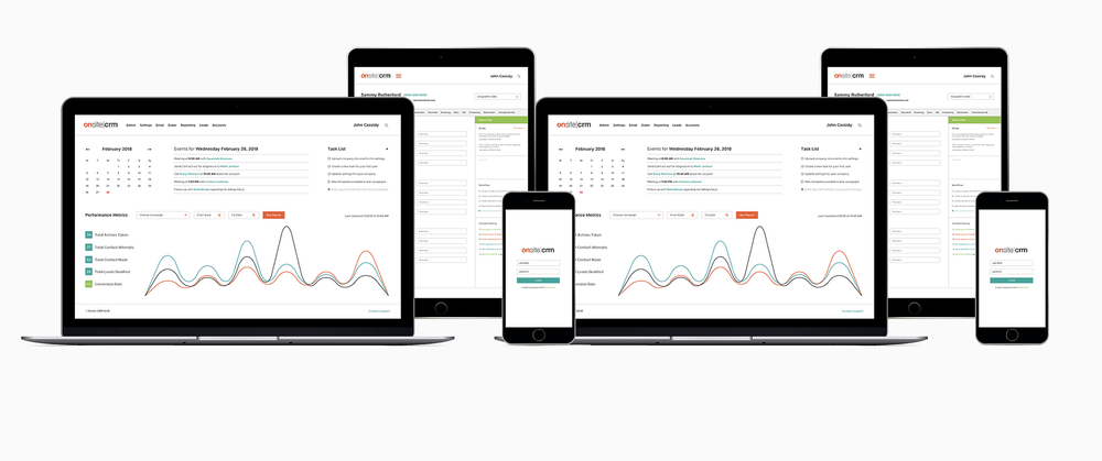 OnSite CRM Screenshot 1