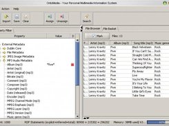Searching files with the property filter.