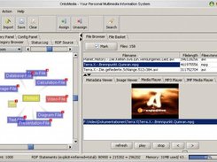 Playback video files (e.g. AVI) with the internal player.