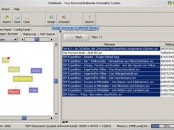 Organize files with the category browser.
