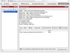SPARQL Query in Ontop Protege Plugin