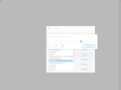 Opacity example