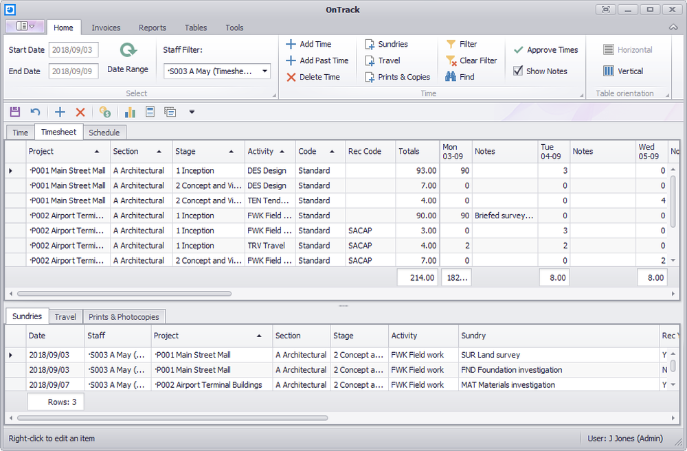OnTrack Screenshot 1