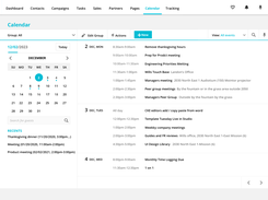 Ontraport Calendar makes it possible to manage appointment booking, reminders and follow-up in one place.