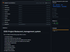 OOD-Project-Restaurent_management_system Screenshot 1