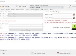Hard Disk Images Tab