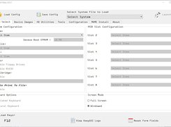 System Select Tab