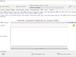 MAME Install Tab