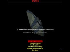 Oolite start screen