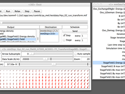 OOMMF magnetoelastic extension Screenshot 1
