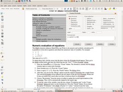 Overview of the user interface