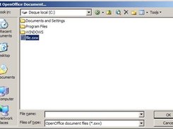 Import OpenOffice Document