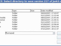 File recovery wizard step 3