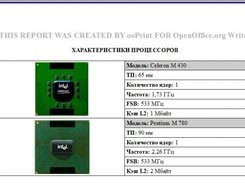 Created by ooPrint for OpenOffice