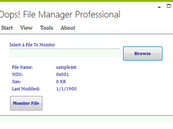 Oops File Manager Screenshot 1