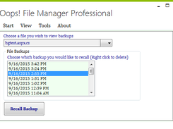 Oops File Manager Screenshot 4