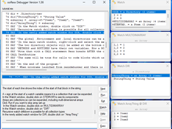 Windows - Multiple variable watch windows with drilldown