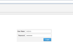Login for Admin