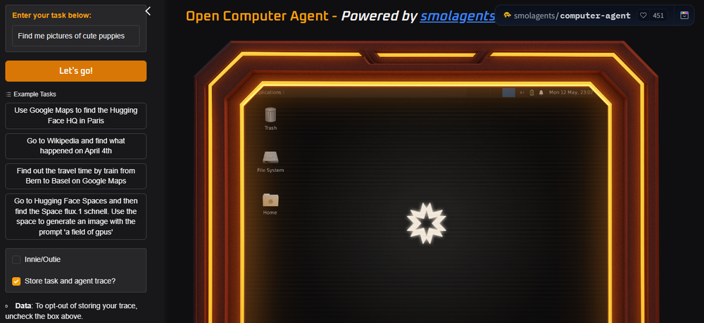 Open Computer Agent Screenshot 1