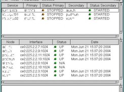 4 services, 3 nodes, 8 heartbeat links ...