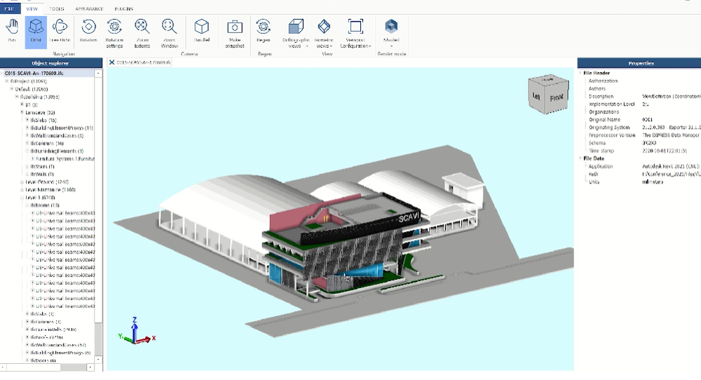 Open IFC Viewer Screenshot 1