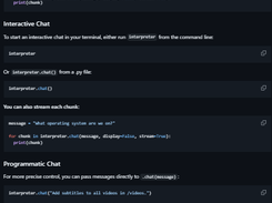 Open Interpreter Screenshot 1