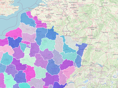 Delimitations map