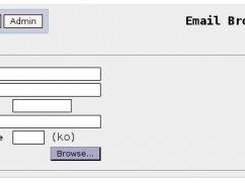 Browse Window for Emails Query