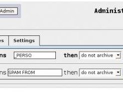 Filter rules Window