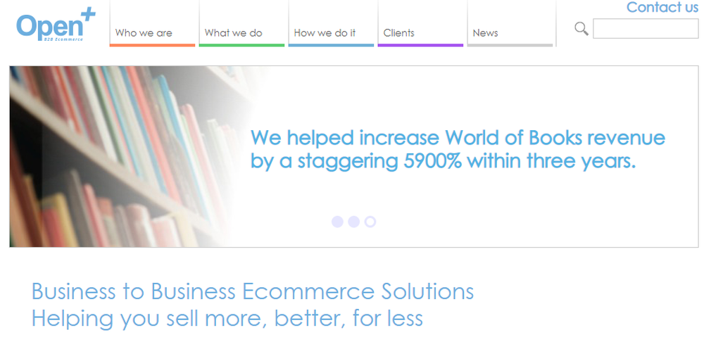 Open Plus eCommerce Screenshot 1