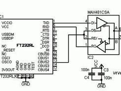 schematic for PC interface