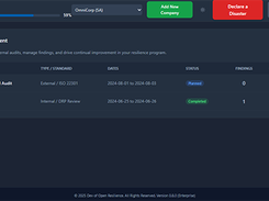Plan, execute, and track internal and external audits. This module helps you manage audit schedules, record findings, and ensure non-conformities are addressed, supporting continual improvement.  Reference: Sourced from ISO 19011