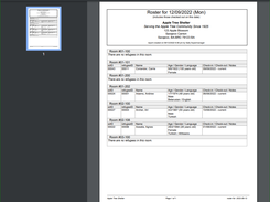 Shelter Roster (as PDF)