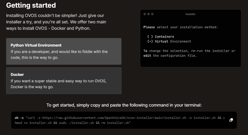 Open Voice OS Screenshot 1