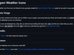 Open Weather Icons Screenshot 1