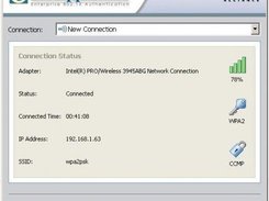 The Connection Status Window