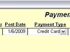 Payments tracks accounts with outstanding balances.