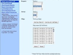 Making Genotype Call of Affymetrix DNA GeneChips