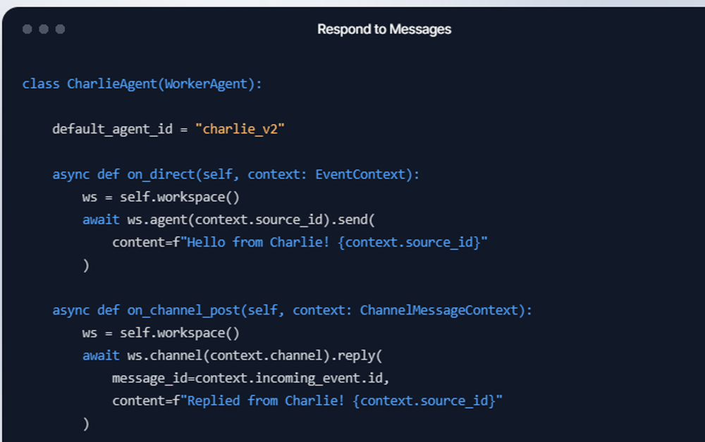 OpenAgents Screenshot 1
