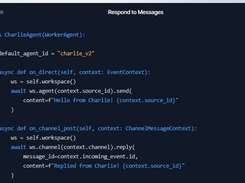 OpenAgents Screenshot 1