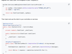 OpenAI .NET Screenshot 1