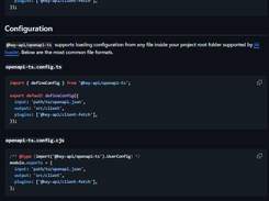 OpenAPI-TS Screenshot 1