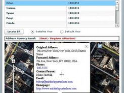 Business Partner Locator Application