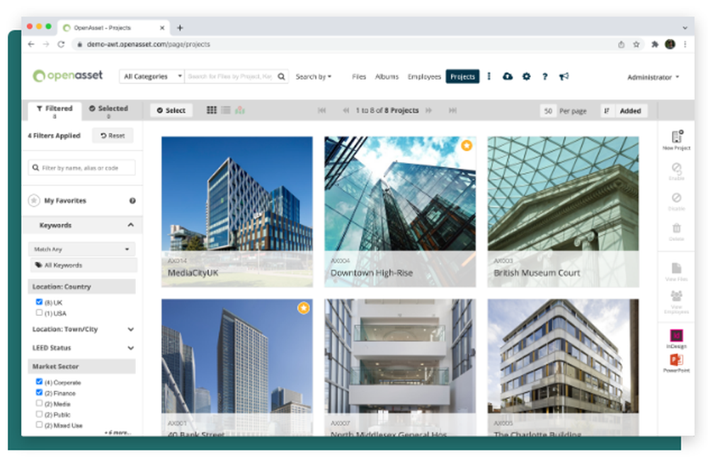 OpenAsset Screenshot 1